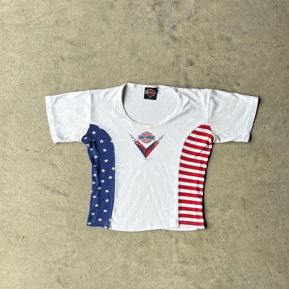 Vintage 90s Harley Davidson top | Size M - Picture 1 of 5